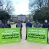 Protest landbouwers Nationaal Park Brabantse Wouden