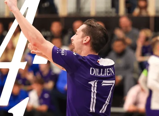 RSCA Futsal-speler Steven Dillien