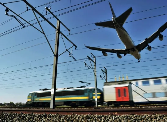 De diabolo-treintunnel verbindt Brussels Airport met steden zoals Parijs, Keulen en Amsterdam