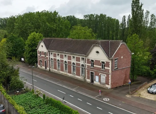 Het oude vredegerecht in Herne wordt gerenoveerd tot duurzame kunstacademie.