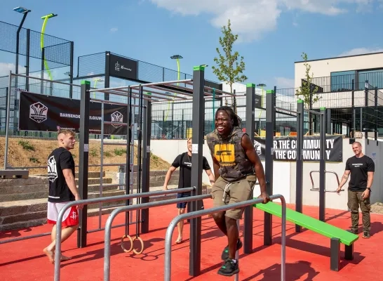 Calisthenics op de Asphaltcosite