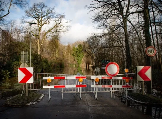 Onder meer in Londerzeel zijn straten afgesloten