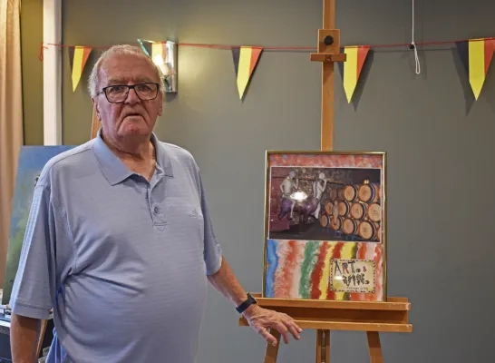 Willy combineert zijn passies voor wijn en fotografie in tentoonstelling