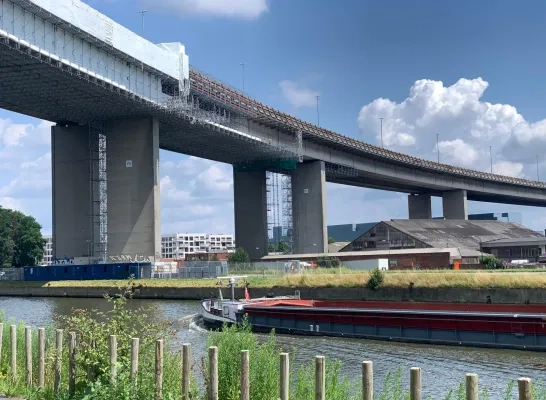 eekendverbod voor verkeer boven 3,5 ton op binnenring Viaduct 