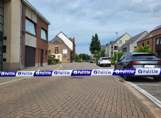 Het ongeval vond plaats in de Petrus Turcksinstraat in Machelen