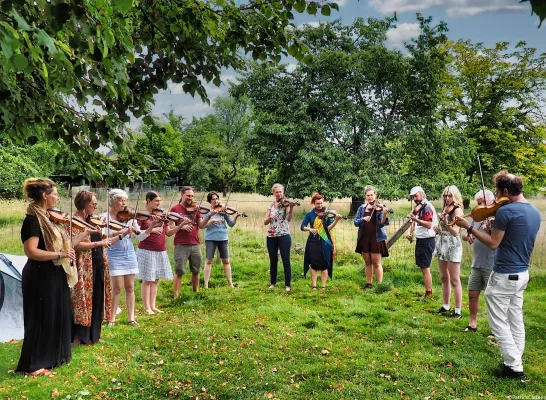 De volksmuziekstage in Gooik is aan z'n 45ste editie tie