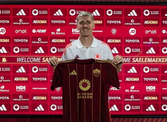 AS Roma wordt de derde club van Saelemaekers in Italië