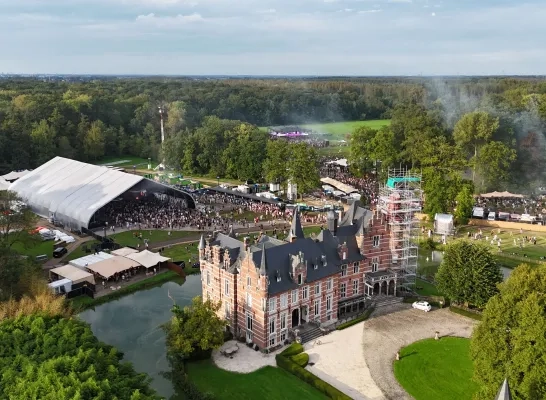 Het festivalterrein van Voodoo Village 2024