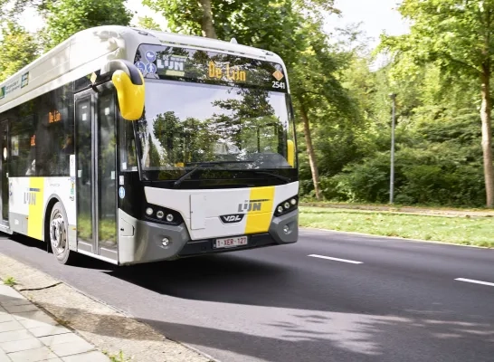 Een bus van De Lijn