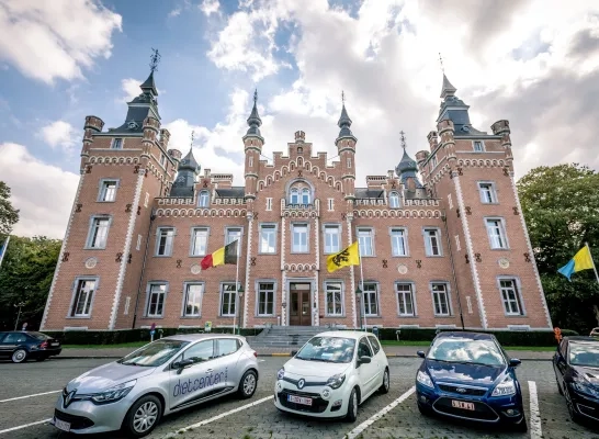 Het gemeentehuis van Dilbeek