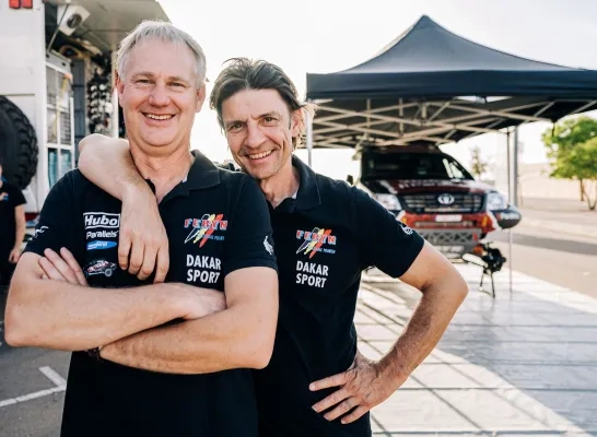 Koen Wauters en Team Feryn Dakar Sport uit Kapelle-Op-Den-Bos debuteren in  WK-rallyraid in Marokko