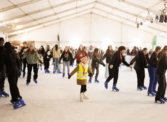 Overdekte schaatspiste in Halle opent de deuren op 12 december