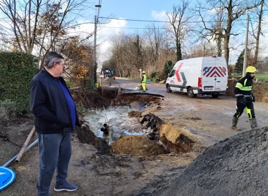 De waterproblemen in Humbeek blijven aanhouden