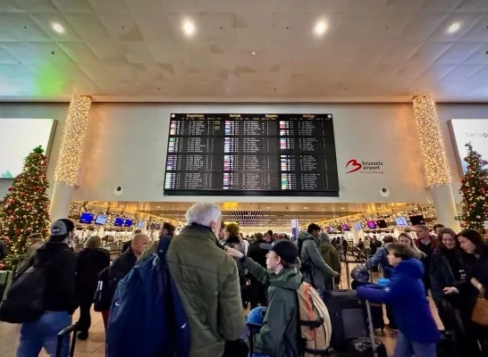 Brussels Airport verwacht meer dan een miljoen reizigers tijdens de kerstvakantie