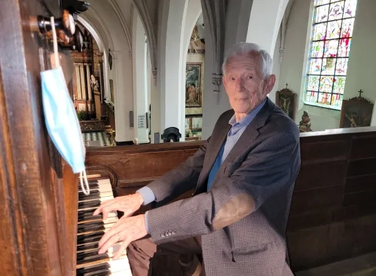 Koster/organist Jan Dierickx werd 99 jaar