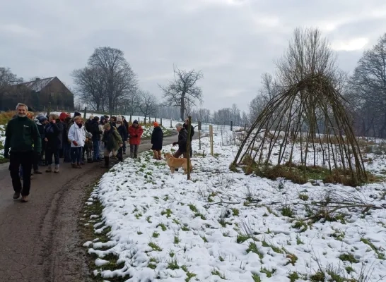 Natuurpunt Lennik organiseerde een winterwandeling