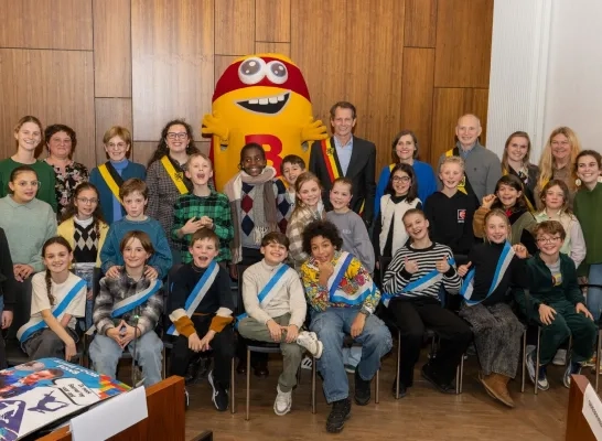 Beersel heeft een nieuwe kindergemeenteraad: Tom Bravo is de nieuwe kinderburgemeester