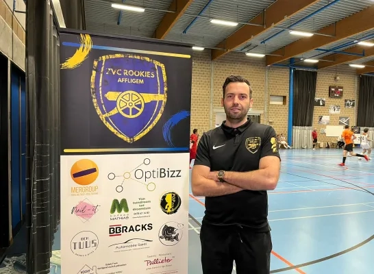 Filip Roels, trainer van ZVC Rookies Affligem