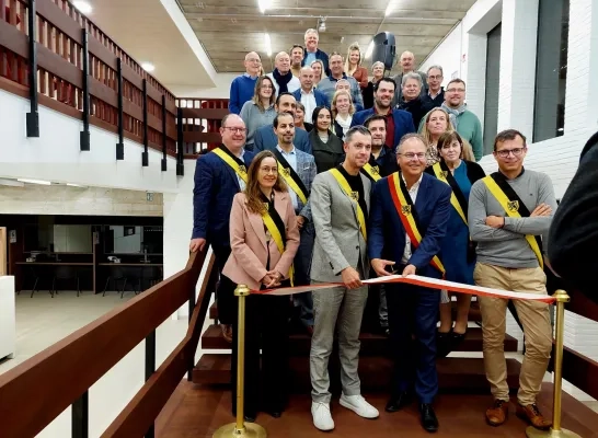 Inhuldiging gerenoveerd gemeentehuis Sint-Pieters-Leeuw