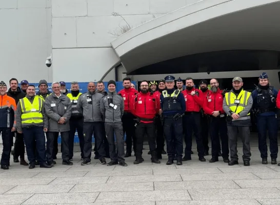 Tal van veiligheidsdiensten sloegen de handen in elkaar