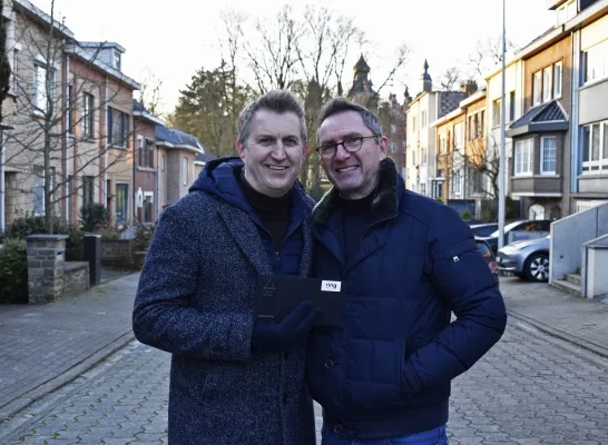 Kristof en Patrick uit Dilbeek winnen onze Valentijnswedstrijd