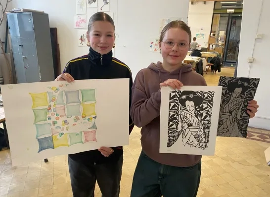 Zo'n 300 leerlingen van de Leeuwse Kunstacademie stellen tentoon op de Dag van de Academies