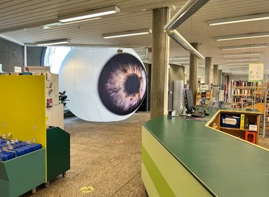 'Annoying eyes' in de Bibliotheek Dilbeek