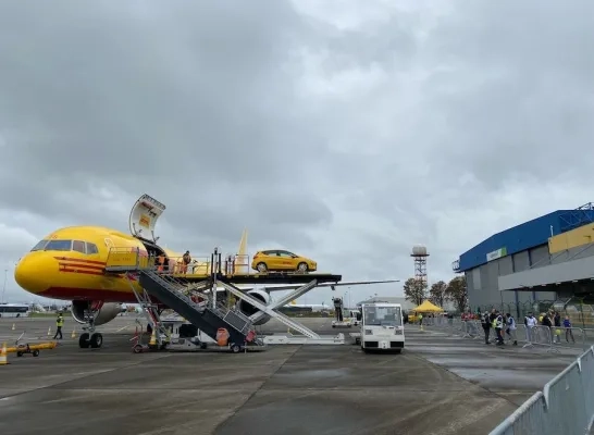 DHL op Brussels Airport