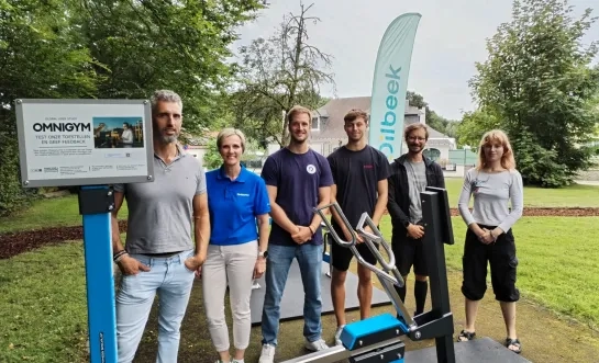 Dilbeek huldigt innovatieve fitnesstoestellen in op Roelandsveld