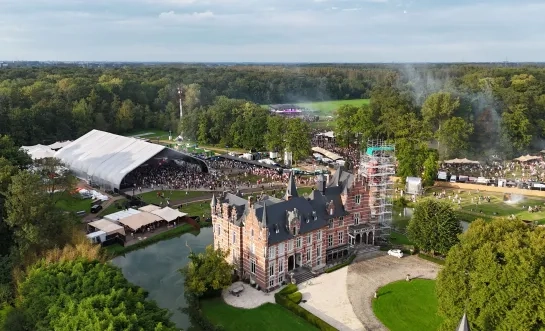 Het festivalterrein van Voodoo Village 2024