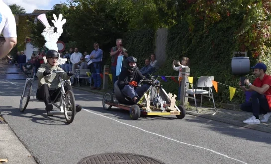 De zeepkistenrace van GC De Moelie