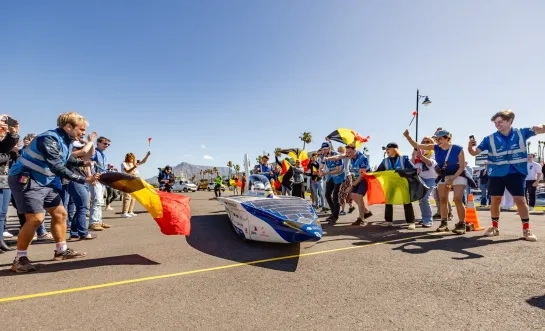 Belgisch Solar Team verovert voor het eerst de titel in meest extreme solar challenge