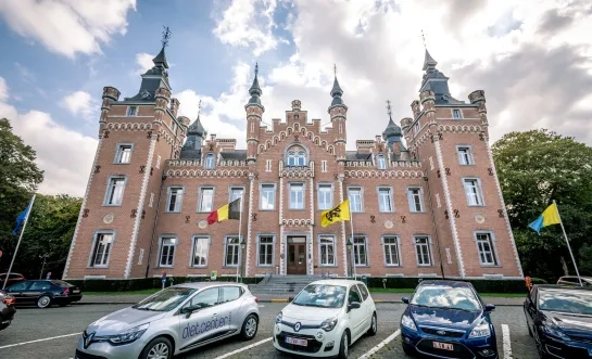 Het gemeentehuis van Dilbeek