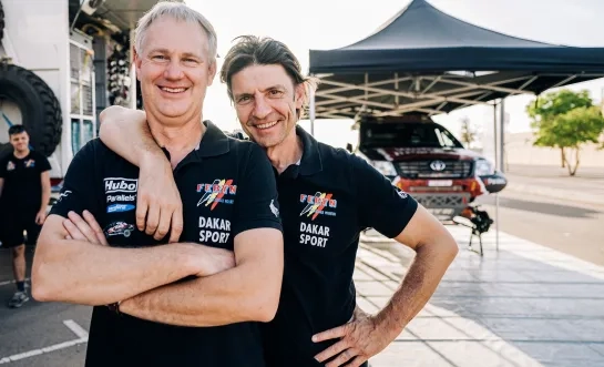 Koen Wauters en Team Feryn Dakar Sport uit Kapelle-Op-Den-Bos debuteren in  WK-rallyraid in Marokko