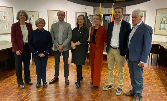 Het college van burgemeester en schepenen in Liedekerke