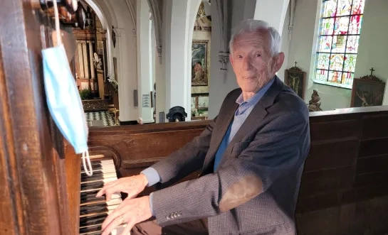 Koster/organist Jan Dierickx werd 99 jaar