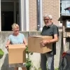 Philippe en Françoise zijn maar wat blij dat ze terug kunnen naar hun appartement in Opwijk