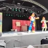 Het laatste optreden van het clownsduo Pipo & Pipette waar het ooit allemaal begon: op de Dorpsfeesten Bogaarden