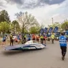 Het Innoptus Solar Team kon de meeste kilometers afleggen, maar kwam te laat aan