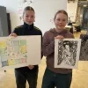 Zo'n 300 leerlingen van de Leeuwse Kunstacademie stellen tentoon op de Dag van de Academies