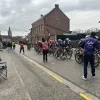 De GP Oetingen met start aan het gemeentehuis van Sint-Pieters-Leeuw